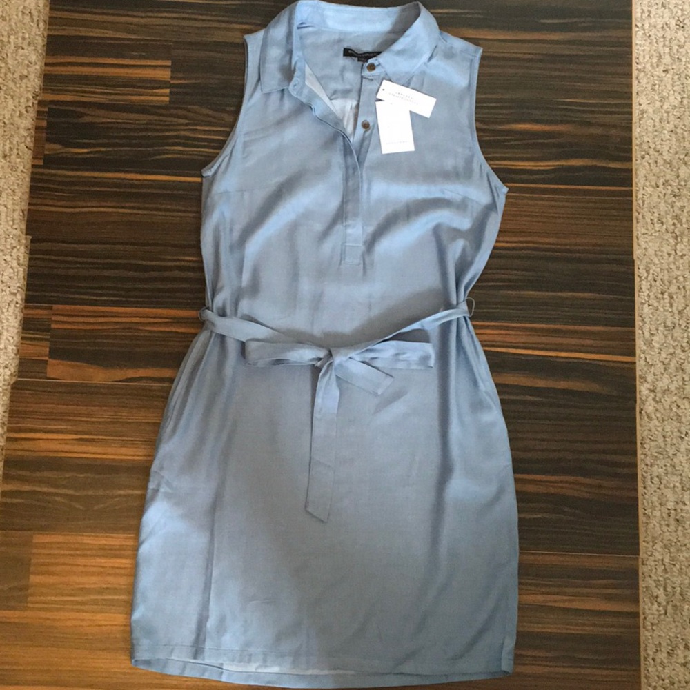 Banana Republic Sleeveless Shirt Dress
